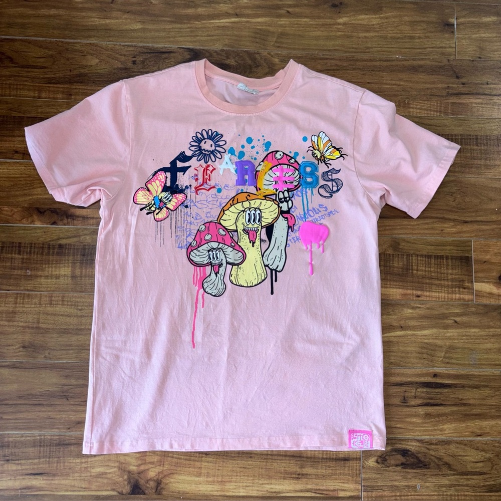 Smoke Rise Mushroom Graphic T-Shirt